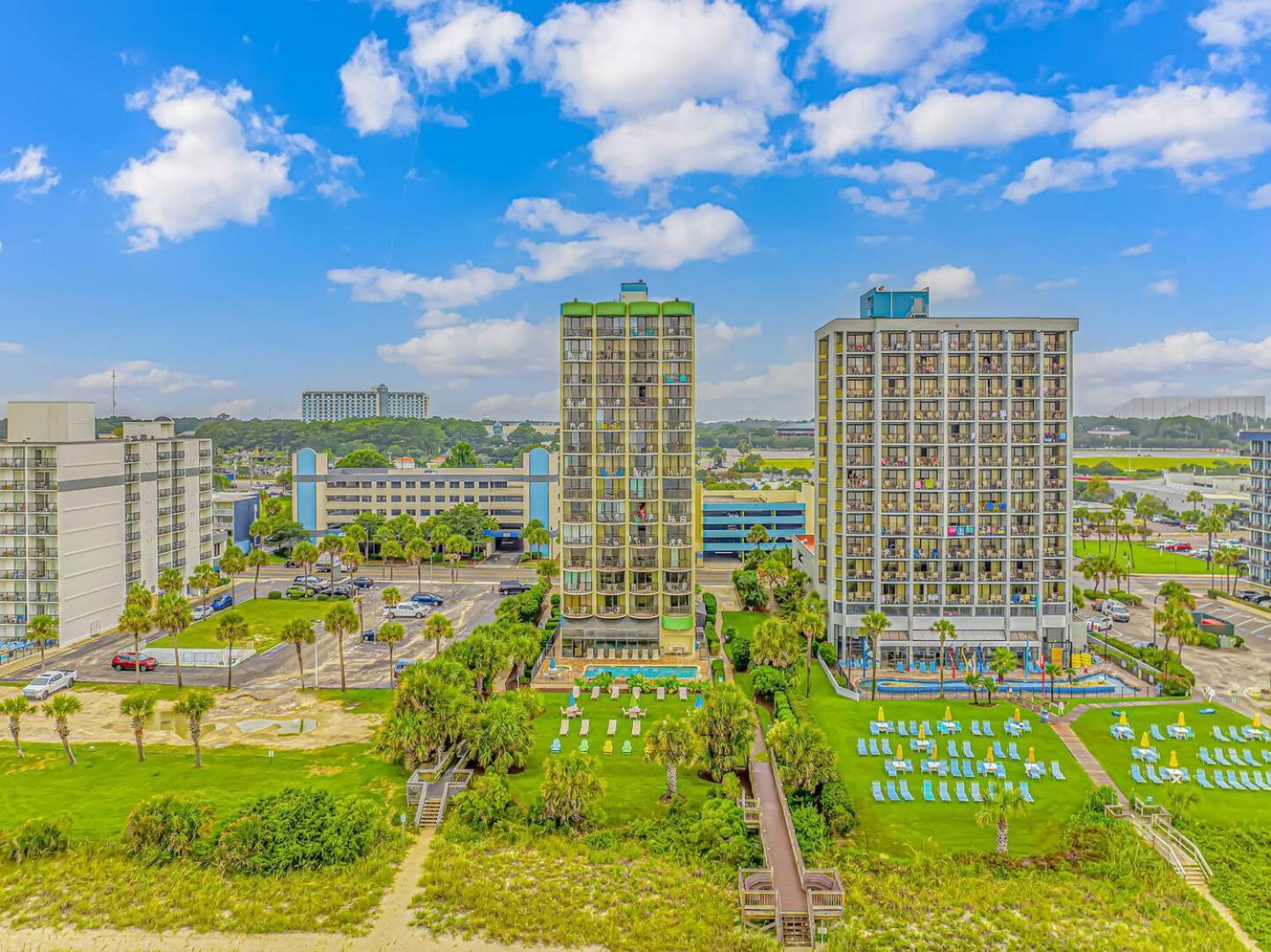 Ocean View Double Suite! Sleeps 4 Meridian Plaza 705 Myrtle Beach Luaran gambar