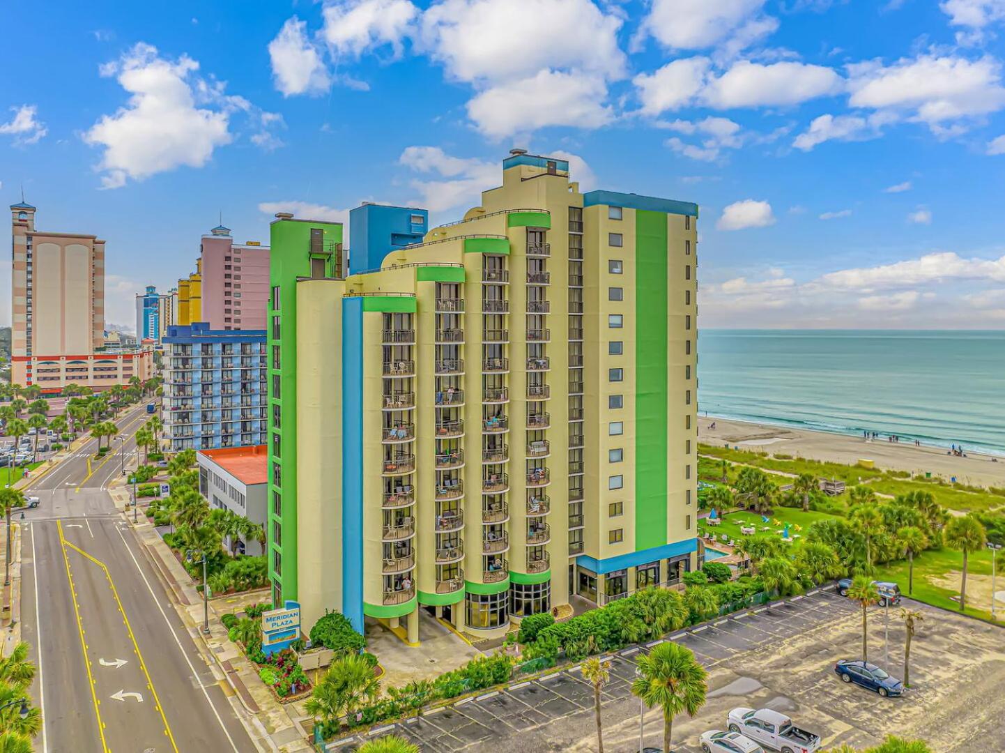 Ocean View Double Suite! Sleeps 4 Meridian Plaza 705 Myrtle Beach Luaran gambar