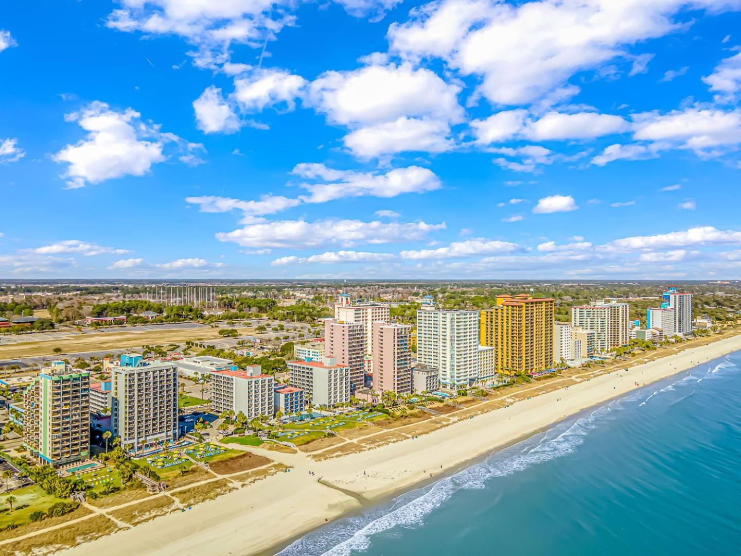 Ocean View Double Suite! Sleeps 4 Meridian Plaza 705 Myrtle Beach Luaran gambar