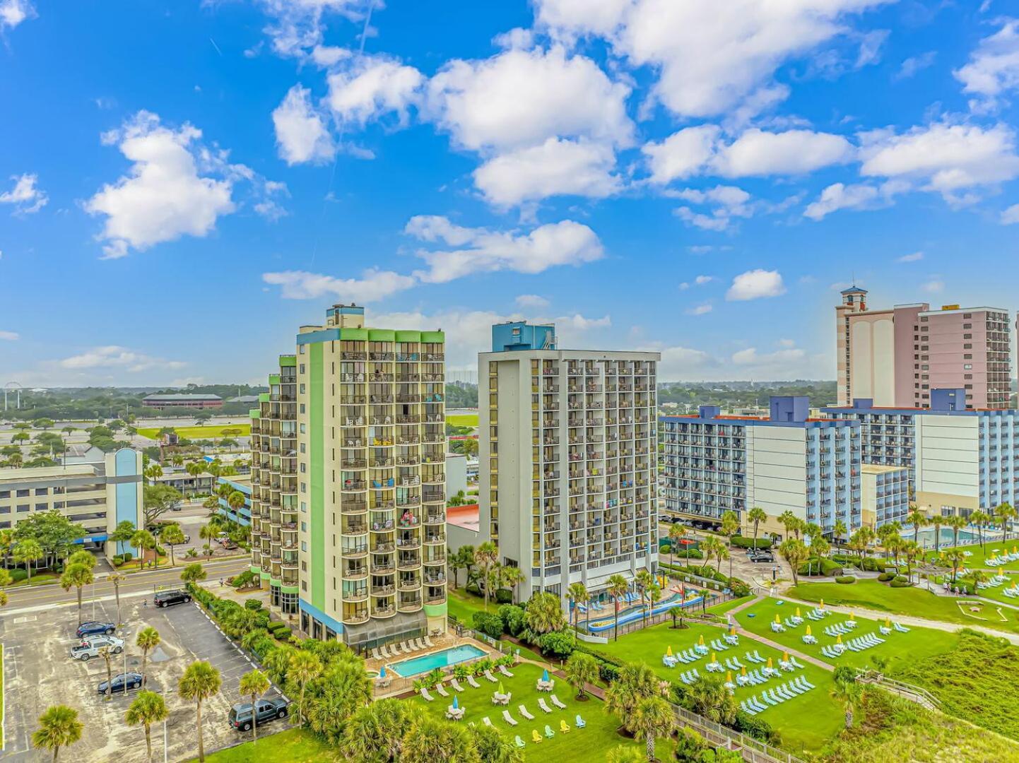 Ocean View Double Suite! Sleeps 4 Meridian Plaza 705 Myrtle Beach Luaran gambar