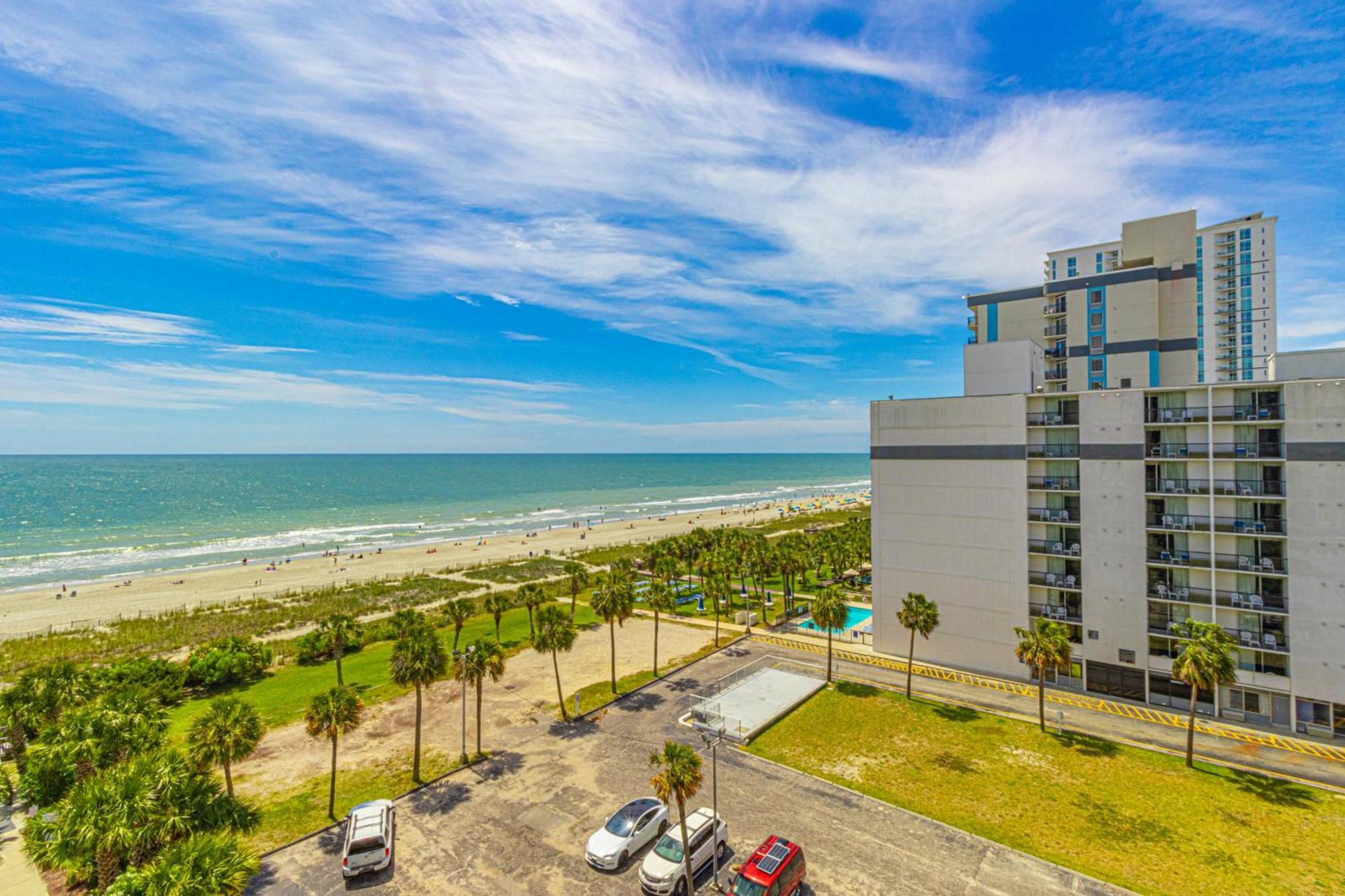 Ocean View Double Suite! Sleeps 4 Meridian Plaza 705 Myrtle Beach Luaran gambar