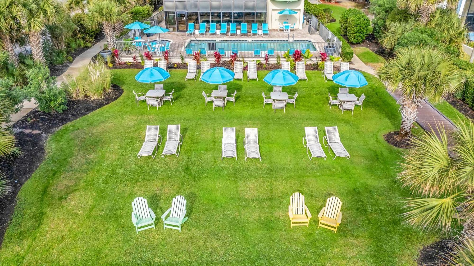 Ocean View Double Suite! Sleeps 4 Meridian Plaza 705 Myrtle Beach Luaran gambar