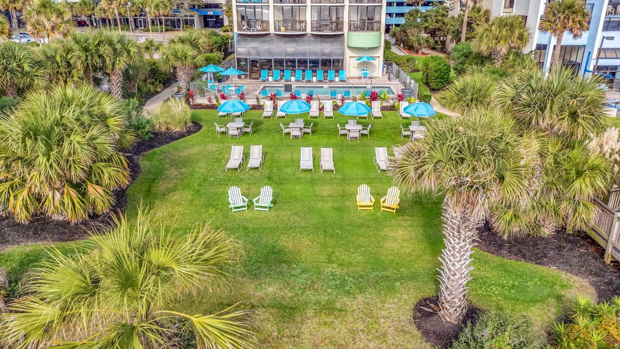Ocean View Double Suite! Sleeps 4 Meridian Plaza 705 Myrtle Beach Luaran gambar