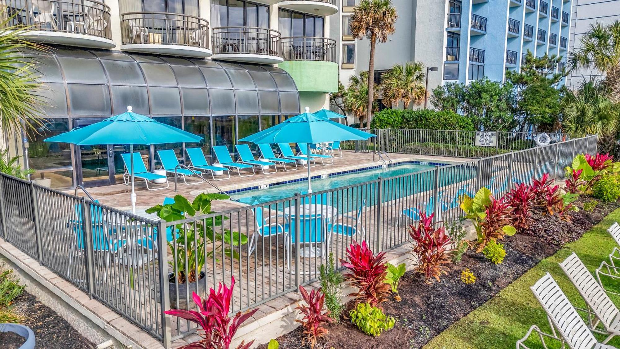 Ocean View Double Suite! Sleeps 4 Meridian Plaza 705 Myrtle Beach Luaran gambar