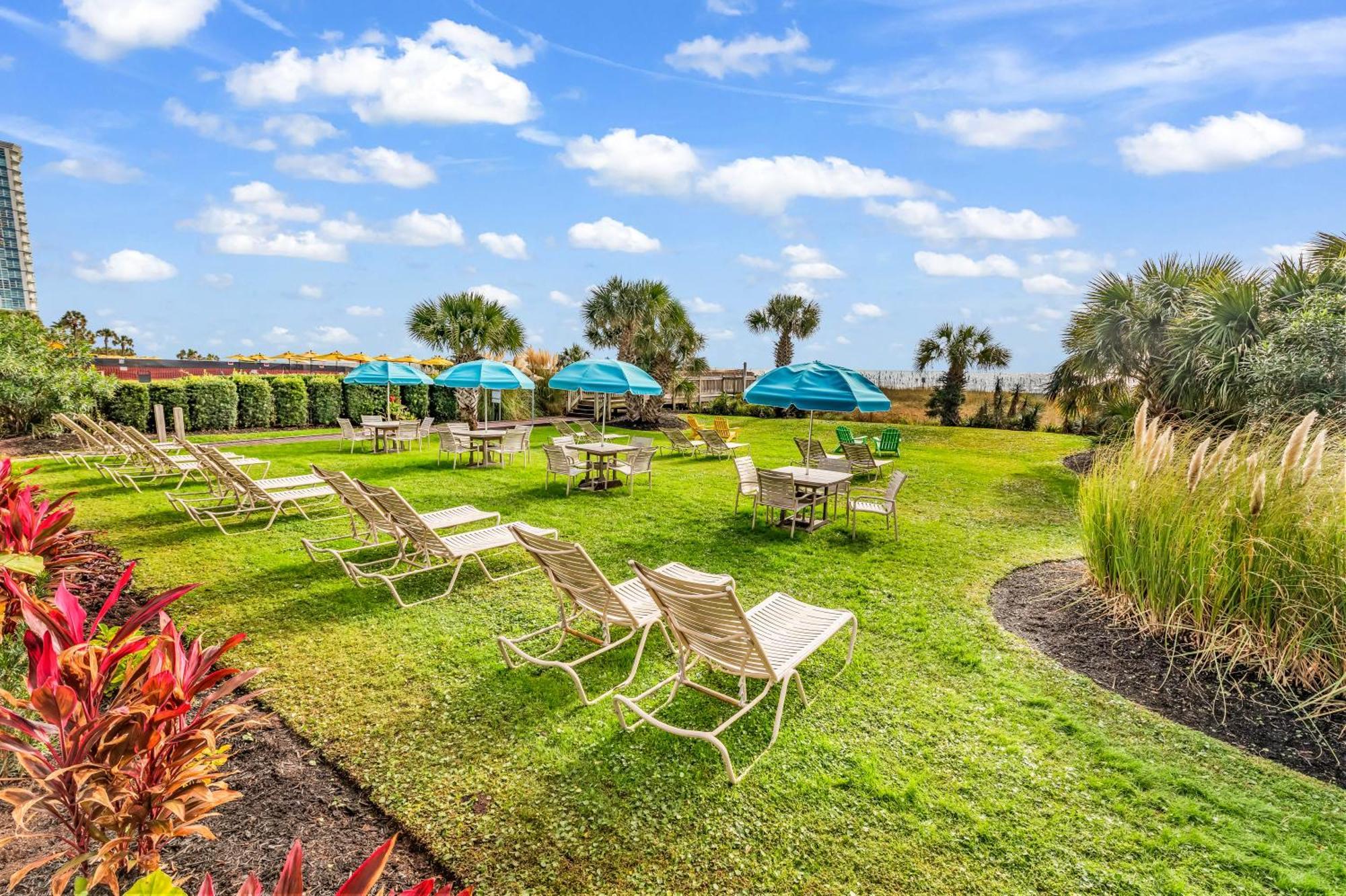 Ocean View Double Suite! Sleeps 4 Meridian Plaza 705 Myrtle Beach Luaran gambar