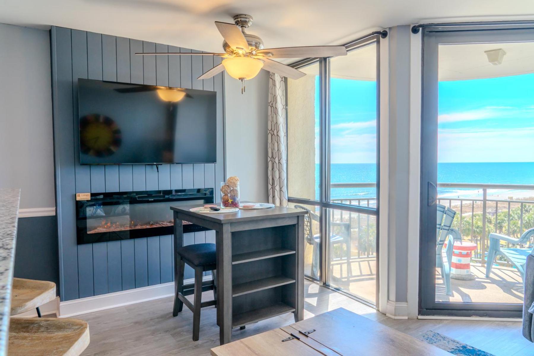 Ocean View Double Suite! Sleeps 4 Meridian Plaza 705 Myrtle Beach Luaran gambar