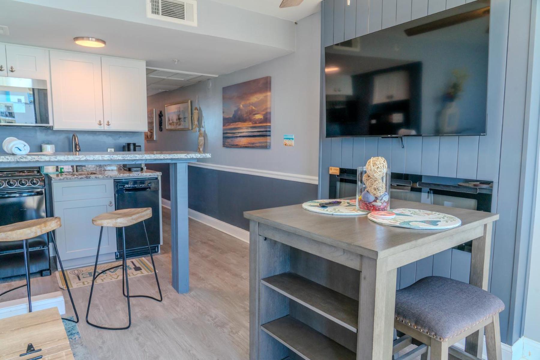 Ocean View Double Suite! Sleeps 4 Meridian Plaza 705 Myrtle Beach Luaran gambar